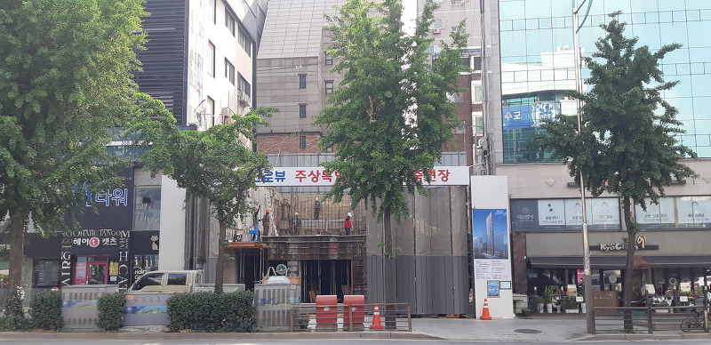 은평구 연신내역인근 건물 공사 현장 사진 41(korean construction)