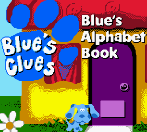 (GBC / USA) Blue's Clues Blue's Alphabet Book - 게임보이 컬러 북미판 게임 롬파일 다운로드