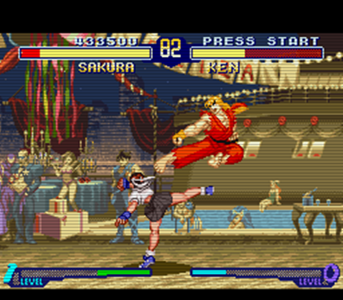 슈퍼 패미컴SNES, 스트리트 파이터 알파 2(Street Fighter Alpha 2) 콘솔게임 바로플레이