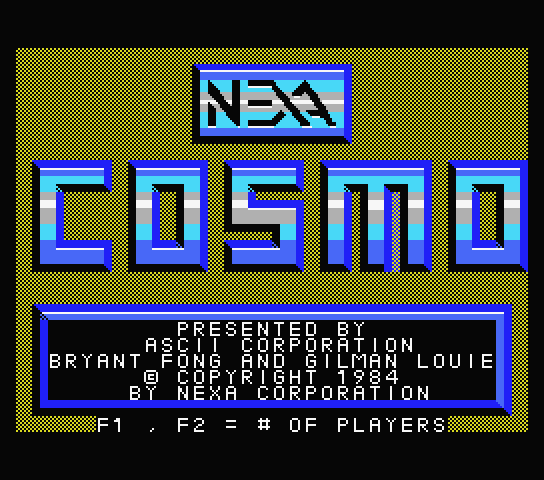 Captain Cosmo - MSX (재믹스) 게임 롬파일 다운로드