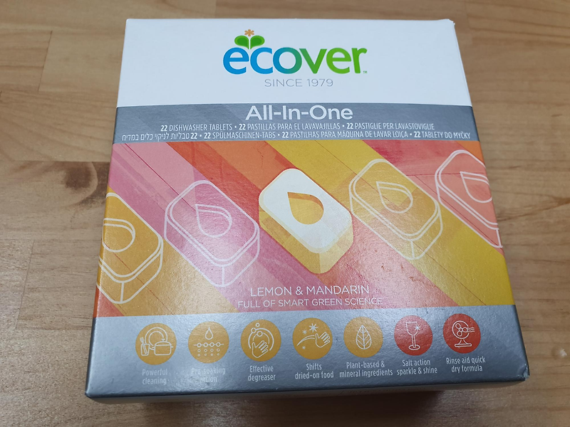식기세척기 세제 추천 - Ecover 에코버 올인원