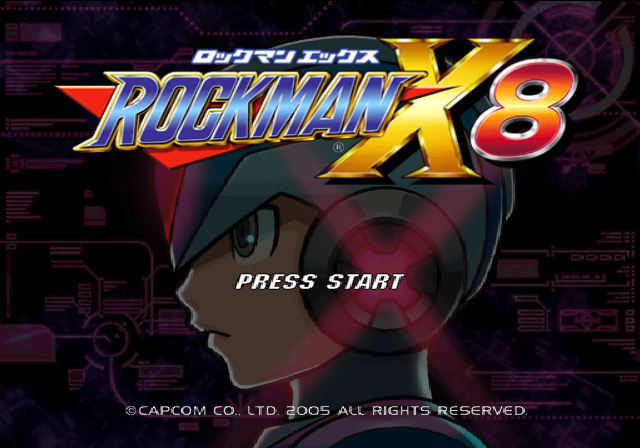 캡콤 / 액션 - 록맨 X8 ロックマンX8 - Rockman X8 (PS2 - iso 다운로드)