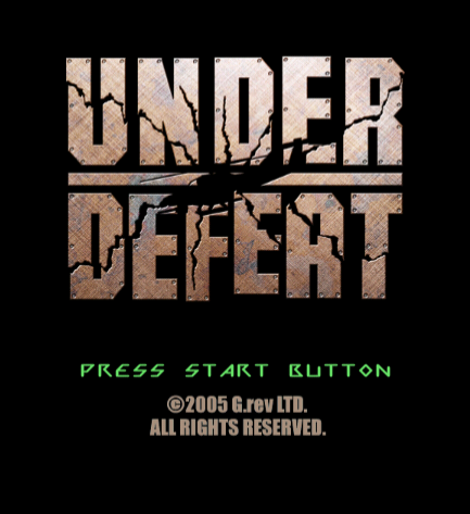 Under Defeat.GDI Japan 파일 - 드림캐스트 / Dreamcast