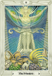 THE PRIESTESS 여사제 - Thoth Tarot Deck