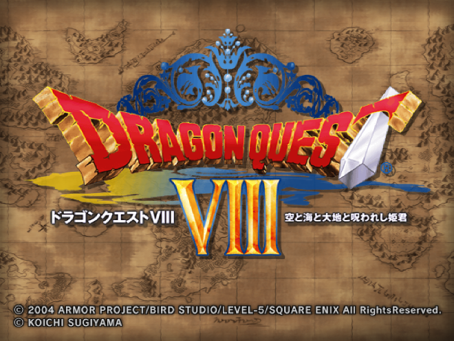 RPG - 드래곤 퀘스트 8 하늘과 바다와 대지와 저주받은 공주 ドラゴンクエストVIII 空と海と大地と呪われし姫君 - Dragon Quest VIII Sora to Umi to Daichi to Norowareshi Himegimi (PS2)