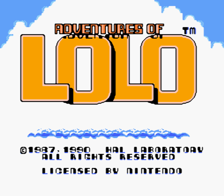 NES ROMS - Adventures of Lolo (EUROPE / 유럽판 롬파일 다운로드)