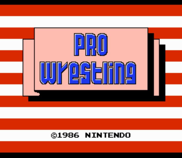 NES ROMS - Pro Wrestling (EUROPE / 유럽판 롬파일 다운로드)