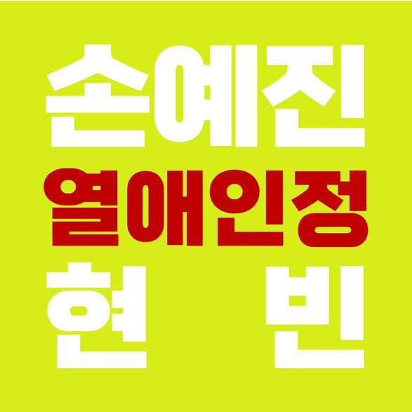 손예진  현빈, 열애 인정 공식 발표.