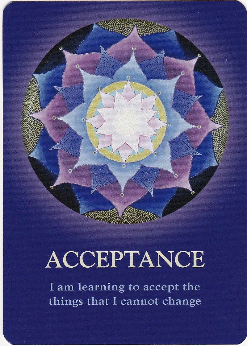 [오라클카드배우기]]The Soul's Journey Lesson Cards Acceptance 수용 해석 및 의미