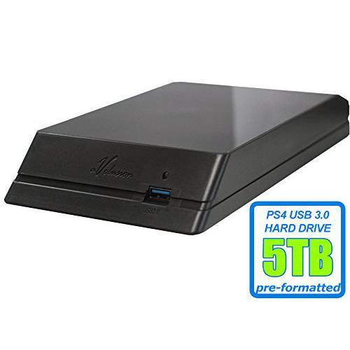 할인정보 Avolusion HDDGear 5TB (5000GB) 7200RPM 64MB 캐시 USB 3.0 외장 PS4 게임, 상세내용참조, 상세내용참조