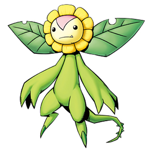 [디지몬도감] 선플라우몬 サンフラウモン SUNFLOWMON SUNFLOWMON