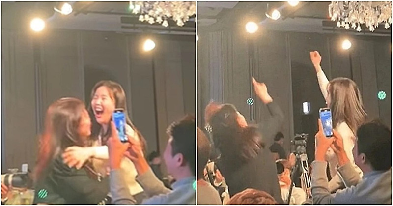 '댄스 삼매경' 심진화·장영란, 박수홍김다예 결혼식서 제대로 '춤바람'에 빠져...네티즌 웃