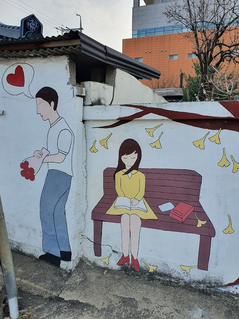 [대전/소제동] 옛 골목 벽화 거리, 독특한 팬케이크 카페 <볕>