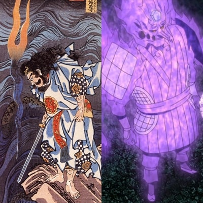 타케하야 스사노오노 미코토, 폭풍의 신 (사스케 스사노오)