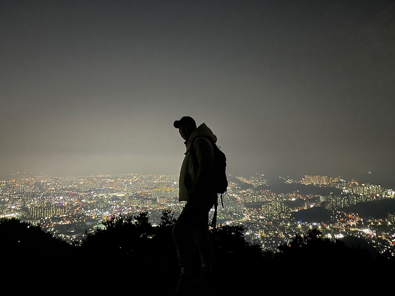 [보문산] 대전 야경 보문산성 야간등산