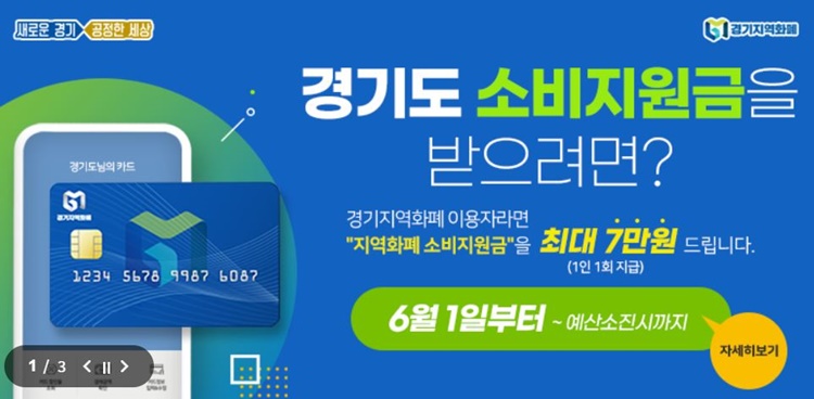 경기도 소비지원금 2탄 경기지역화폐 사용처 바로가기