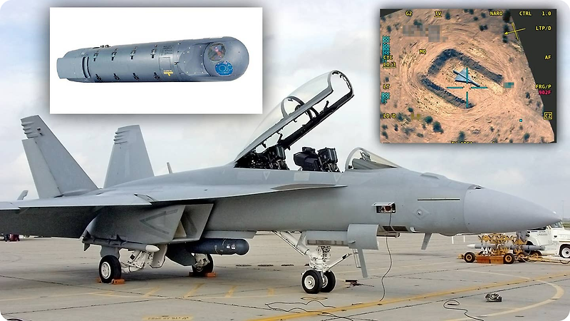 F/A-18 Super Hornet에서의 첫 번째 LITENING Targeting Pod 시험 - 2022.09.07