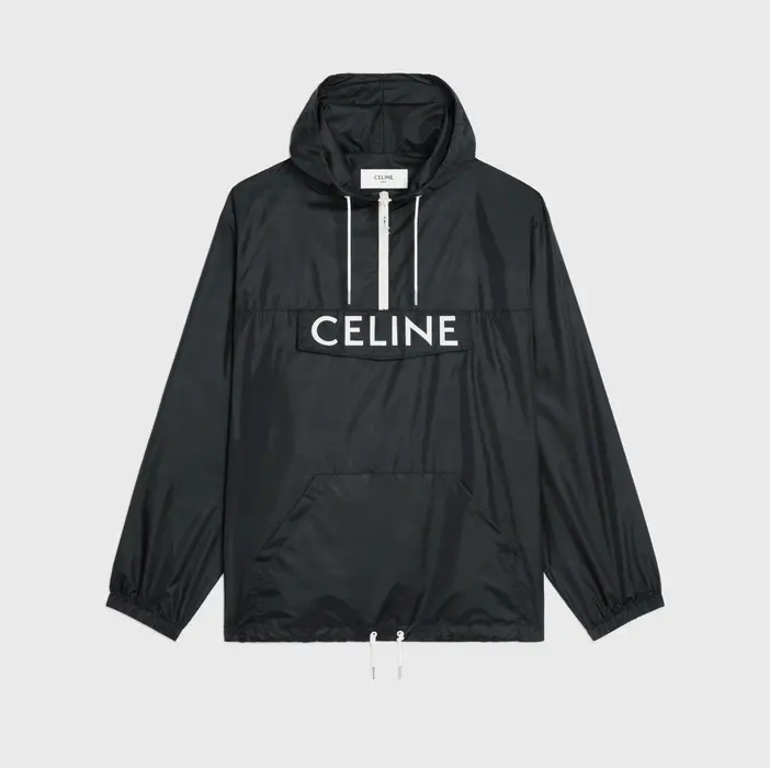 셀린느 로고 프린트 쉘 하프 집업 바람막이 자켓 재킷 아우터 2W531495M - 스타일과 트렌드를 한 번에! 리밋플 review