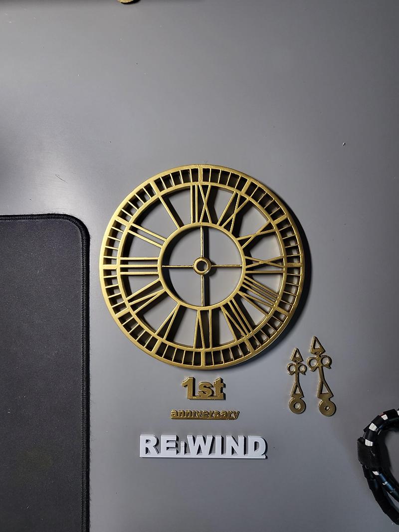 리와인드 1주년 시계 제작기 도색편(1)