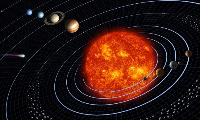 태양계 행성 크기 비교, 태양 지구의 거리 알아보기