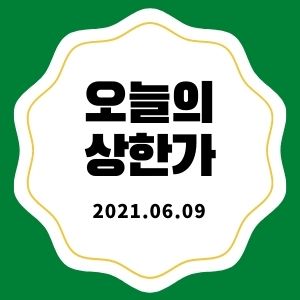 6월 9일 상한가 종목 + 마감시황 (쌍방울, 쎄미시스코, 에이치엘비파워)