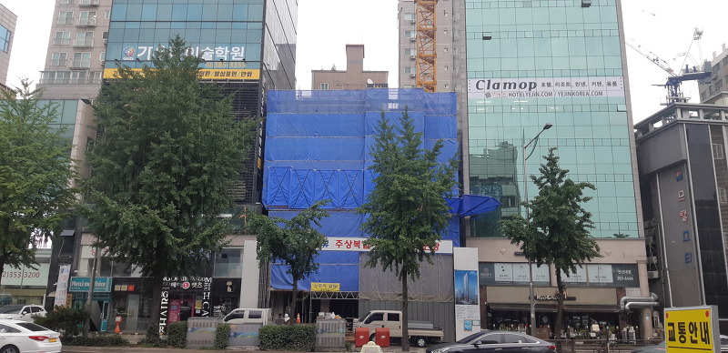 은평구 연신내역 건물 공사 현장 사진 069 효민아크로뷰 주상복합 아파트 신축현장 (korean construction)