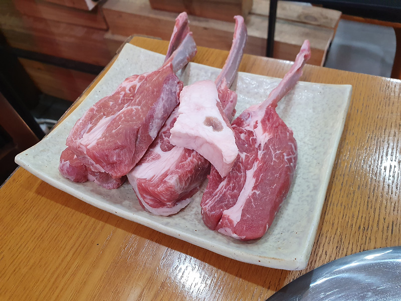 [분당 정자역 맛집] 양고기 양갈비 맛집 화로양!