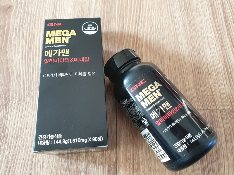 종합비타민 GNC 메가맨 멀티비타민 후기