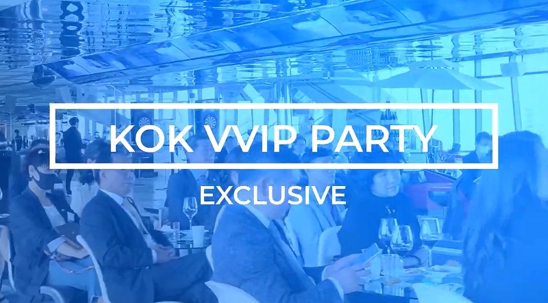 KOK PLAY 탑 프론티어 라운지 파티가 열렸습니다.(공식 영상)