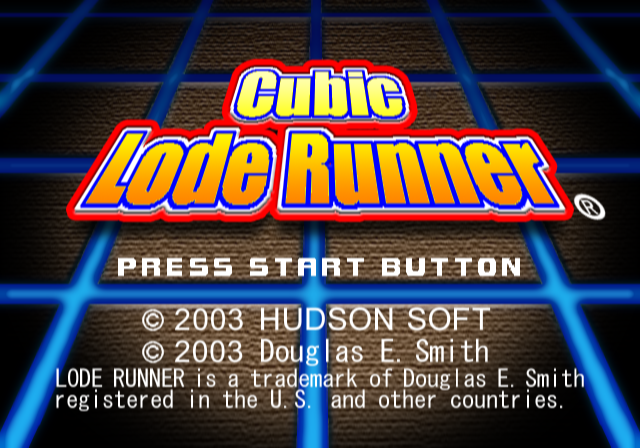 허드슨 / 액션 퍼즐 - 허드슨 셀렉션 Vol.1 큐빅 로드 런너 ハドソンセレクション Vol.1 キュービック ロードランナー - Hudson Selection Vol. 1 Cubic Lode Runner (PS2 - iso 다운로드)