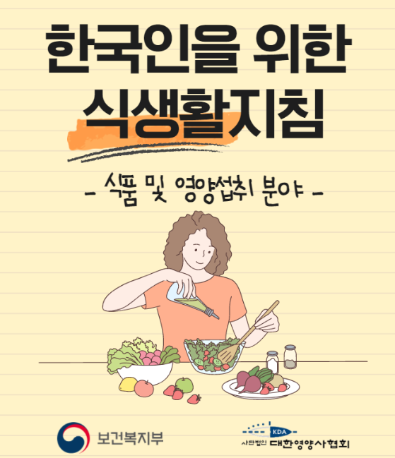 한국인을 위한 건강 식생활 지침