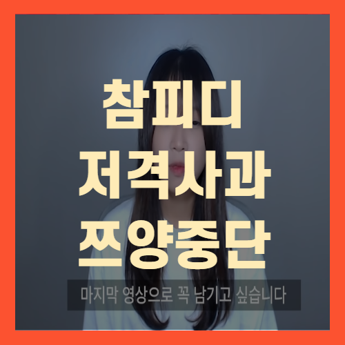 참피디 사건, 도티 샌드박스 공혁준 저격사과(+쯔양 방송중단)