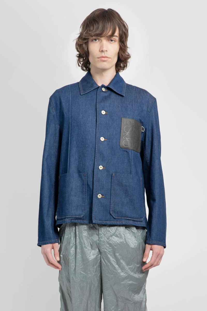 로에베 아나그램 워크웨어 데님 자켓 재킷은 스타일과 편안함을 동시에 갖춘 아이템입니다. 리밋플 review