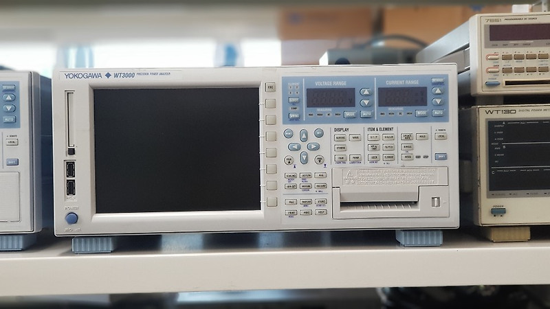 [중고 계측기] WT3000 Yokogawa Precision Power Analyzer 중고 계측기렌탈 중고 계측기매입 매매 요꼬가와 파워 아날라이져