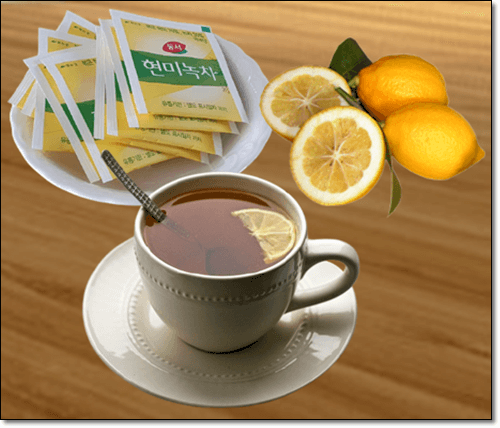 레몬 녹차 효능 및 영양성분, 몸에 좋은 레몬 녹차 만들기