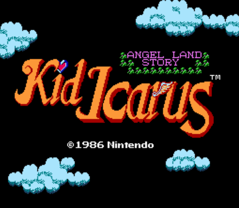 NES ROMS - Kid Icarus (EUROPE / 유럽판 롬파일 다운로드)