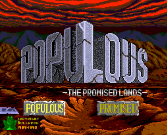 (허드슨) 파퓰러스 더 프로미스트 랜드 - ポピュラスザ・プロミストランド Populous The Promised Lands (PC 엔진 CD ピーシーエンジンCD PC Engine CD - iso 파일 다운로드)