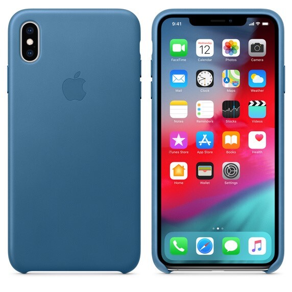 [애플빠 짱꾜] 아이폰 공식 가죽 케이스 6개월 사용 후 모습 (iPhoneXsMax Cod Blue Leather case/아이폰XsMax 코드 블루 가죽 케이스)