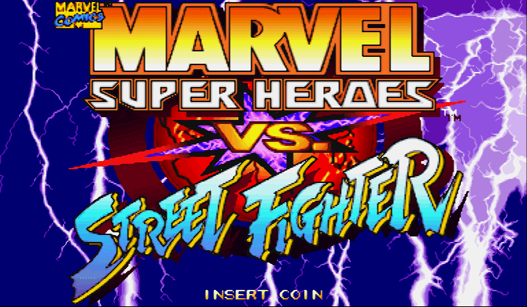 KAWAKS - 마블 슈퍼 히어로즈 VS. 스트리트 파이터 (Marvel Super Heroes Vs. Street Fighter) 대전격투 게임 파일 다운