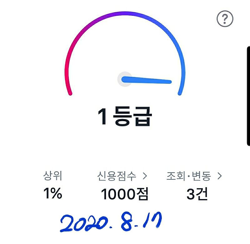 신용 9등급에서 1등급(1000점) 만드는 법