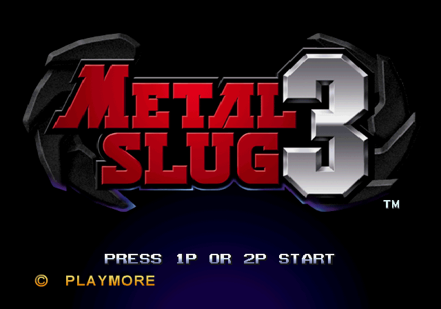 SNK 플레이모어 / 런앤건 - 메탈 슬러그 3 メタルスラッグ3 - Metal Slug 3 (PS2 - iso 다운로드)