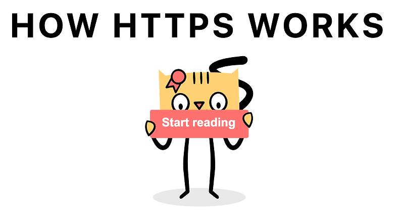 [Info] HTTPS 동작 방식 코믹스