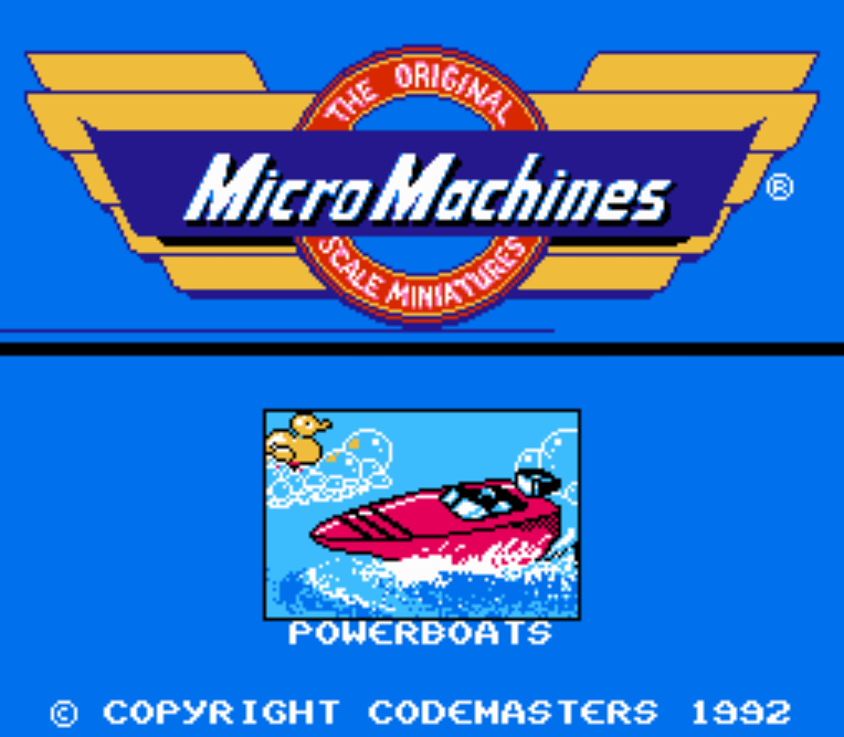 NES ROMS - Micro Machines (EUROPE / 유럽판 롬파일 다운로드)