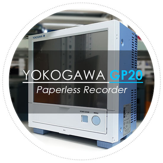 [신품계측기] Yokogawa / 요꼬가와 GP20 터치스크린 레코더/Paperless Recorder