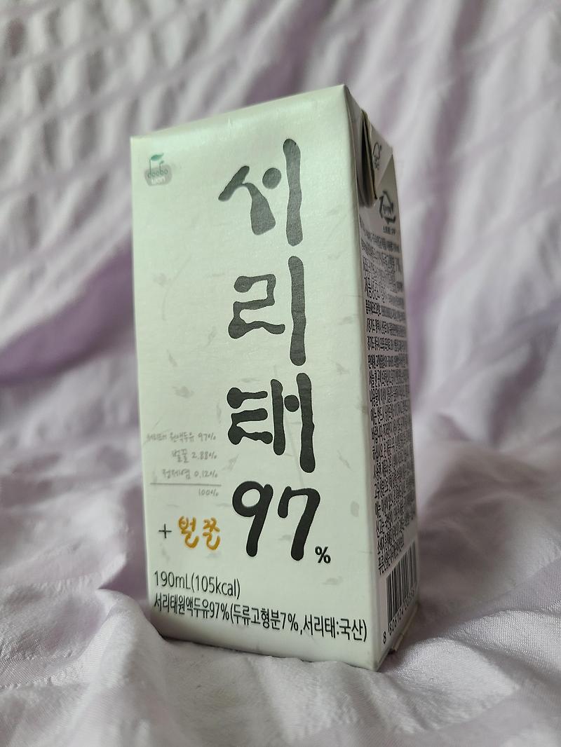 [식품] 성분 착한 국내산 서리태 두유 - 서리태97