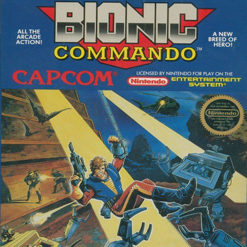 패미컴NES, 바이오닉 코만도(Bionic Commando) 콘솔게임 바로플레이