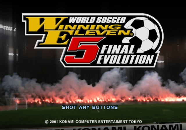 코나미 / 스포츠 - 월드사커 위닝일레븐 5 파이널 에볼루션 ワールドサッカーウイニングイレブン5 ファイナルエヴォリューション - World Soccer Winning Eleven 5 Final Evolution (PS2 - iso 다운로드)