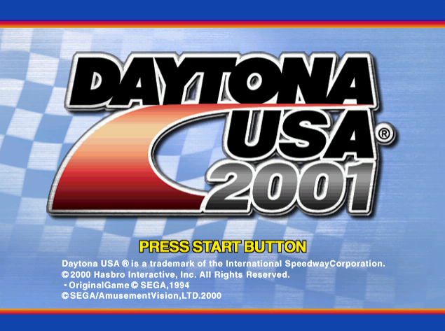Daytona USA 2001.GDI Japan 파일 - 드림캐스트 / Dreamcast