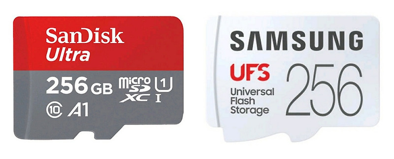 UFS카드, micro SD카드, SSD, HDD 간단하게 알려드릴게요.