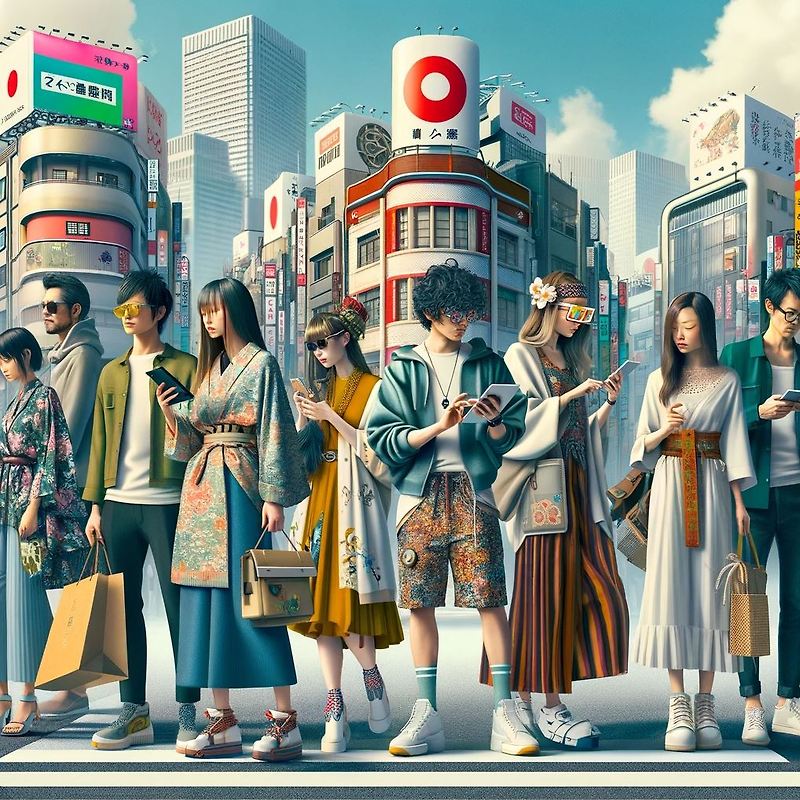 현재 인기 있는 일본 패션 특징